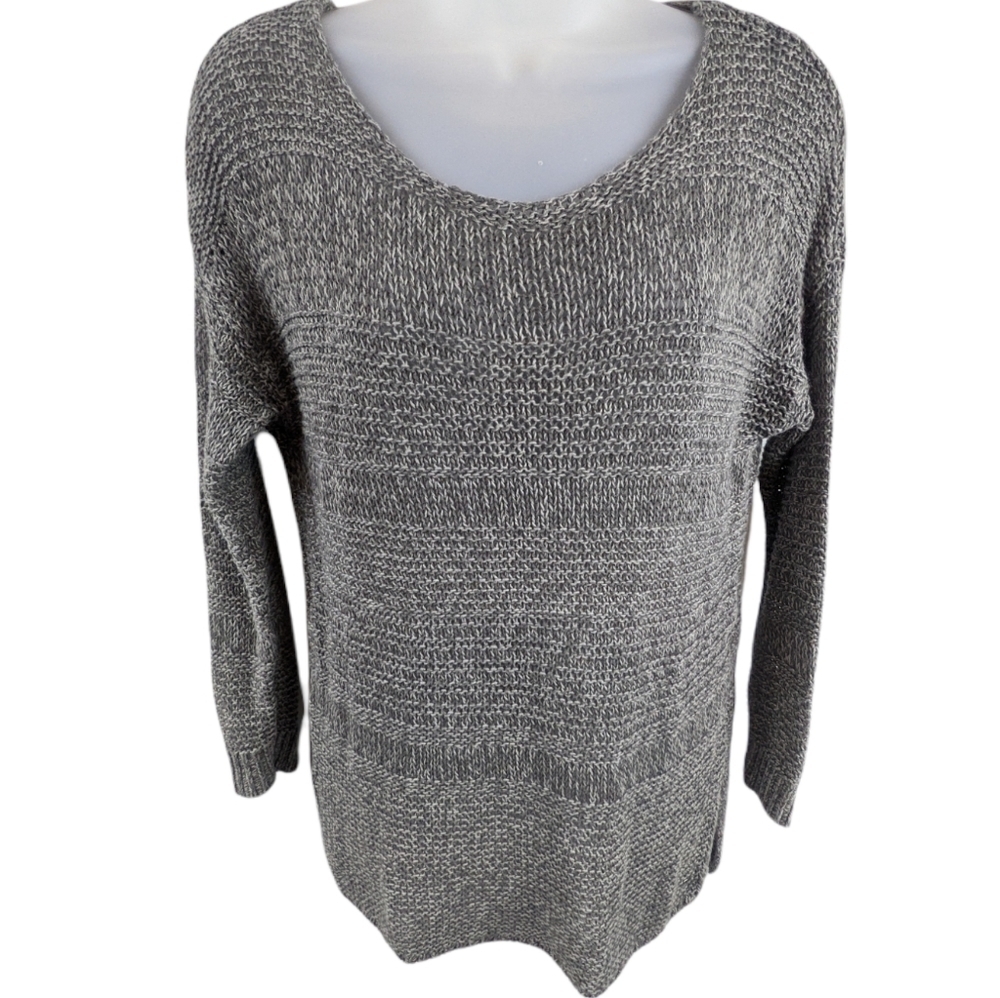 AEO Open Knit Scoop Neck Tunic Sweater Sz Small